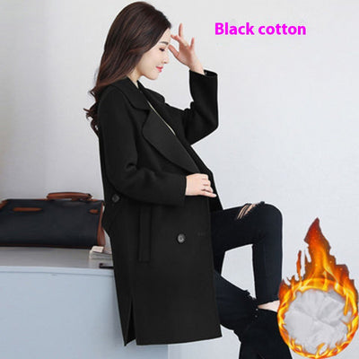 Abrigo de Lana Gruesa con Algodón - Corte Slim Adelgazante - Image 27