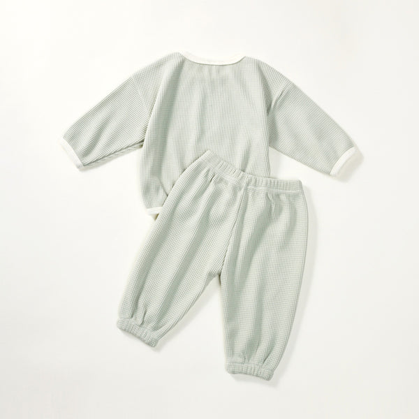 Pijama Infantil de Color Liso - Ropa Cómoda para Casa