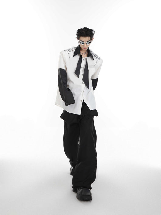 Cardigan Acolchado con Diseño de Costuras y Hombreras - Image 4