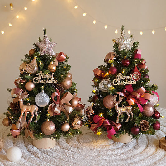Árbol de Navidad DIY de PE para Decorar tu Escritorio