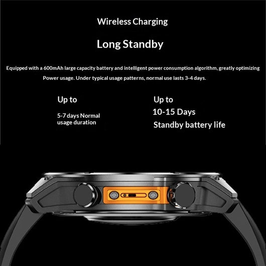 Smartwatch Deportivo con Lámpara Integrada para Running y Senderismo - Image 16