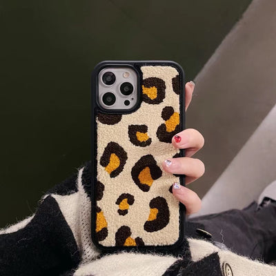 Funda Personalizada para Teléfono Estampado Leopardo Ámbar en Silicona - Image 3