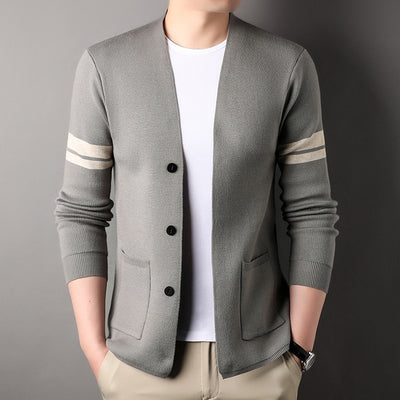 Suéter Versátil de Punto Liso para Hombre - Oficina y Casual - Image 7