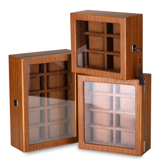 Caja Organizadora de Relojes con Acabado Madera Mate - Image 13