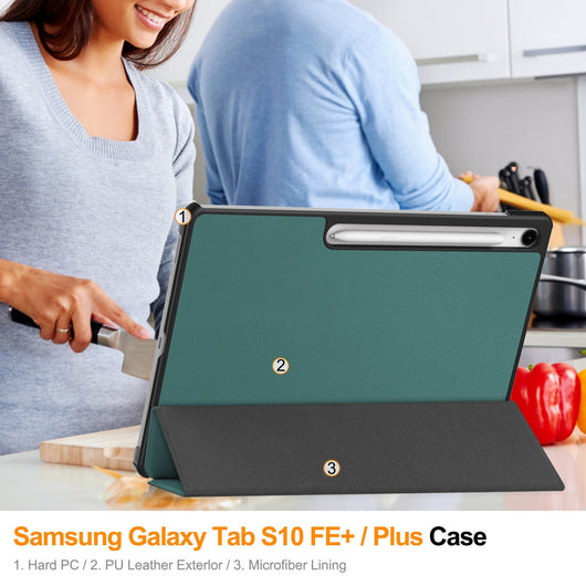 Funda Protectora de Cuero para Samsung Galaxy S10 FE Plus - Soporte Integrado - Image 24