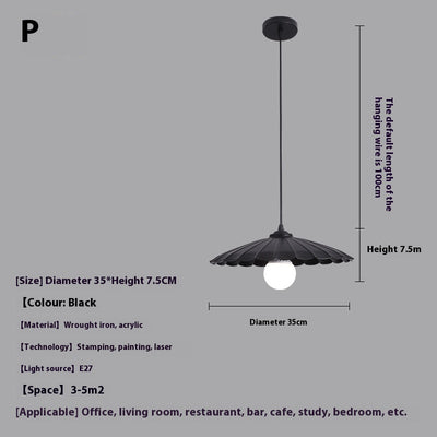 Lámpara Colgante Minimalista de Diseño Moderno para Restaurante y Bar - Image 19