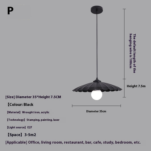 Lámpara Colgante Minimalista de Diseño Moderno para Restaurante y Bar - Image 19