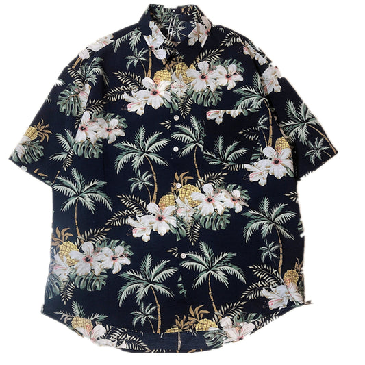 Camisa Hawaiana Vintage para Hombre - Diseño Clásico de Playa - Image 2