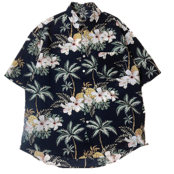 Camisa Hawaiana Vintage para Hombre - Diseño Clásico de Playa