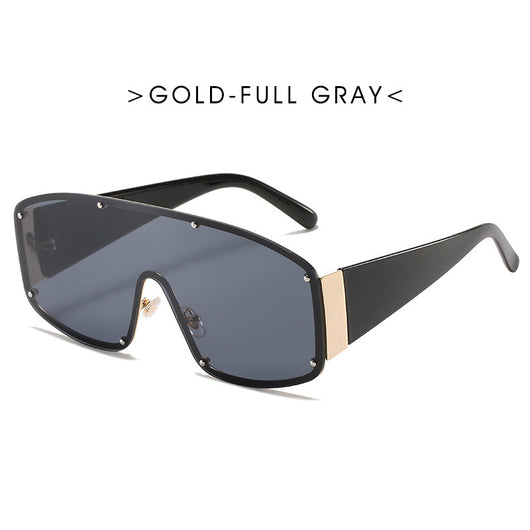 Gafas de Marco Oversized Tendencia Europa y América para Hombre - Image 9