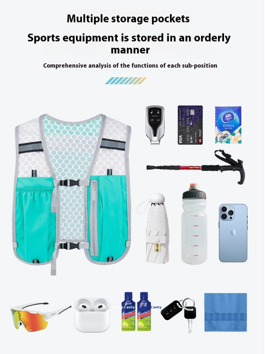 Chaleco Mochila Deportivo para Correr, Senderismo y Ciclismo - Image 4