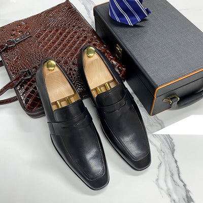 Mocasines de Cuero Italiano Clásico para Negocios - Image 18