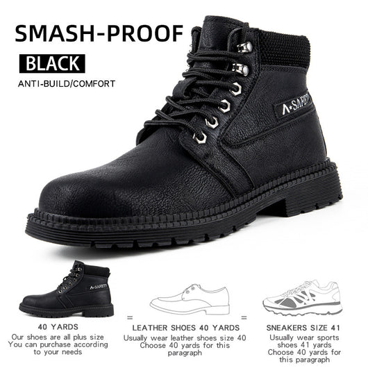Zapatos de Seguridad Transpirables Antiaplastamiento y Antipunción - Image 3