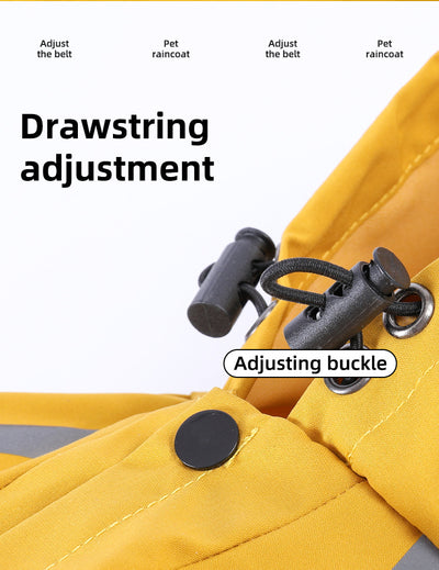 Capa Impermeable para Perros Grandes con Franja Reflectante - Image 16