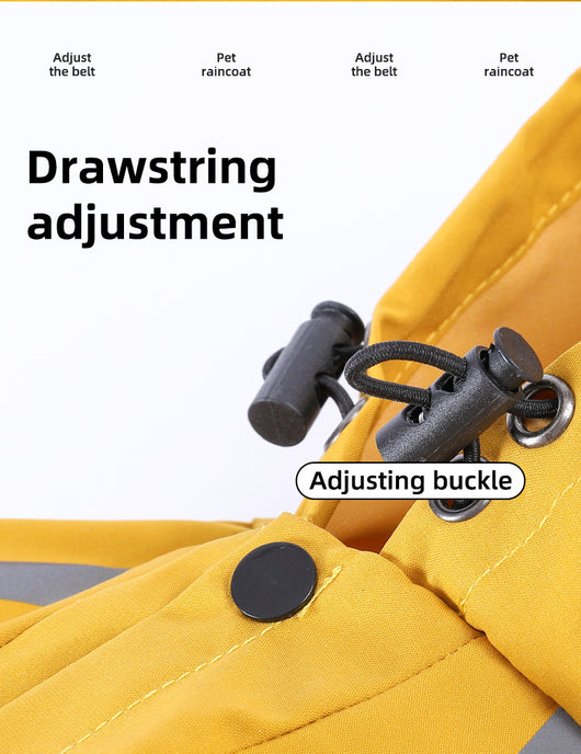 Capa Impermeable para Perros Grandes con Franja Reflectante - Image 16