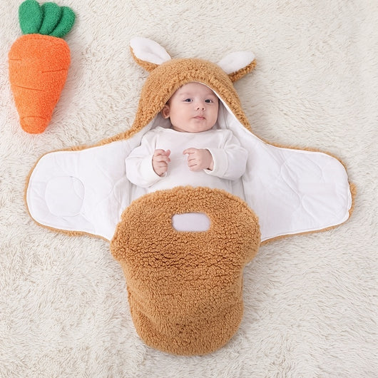 Saco de Dormir para Bebé Recién Nacido en Fleece Suave - Envoltorio Térmico Unisex con Soporte para la Cabeza - Image 8