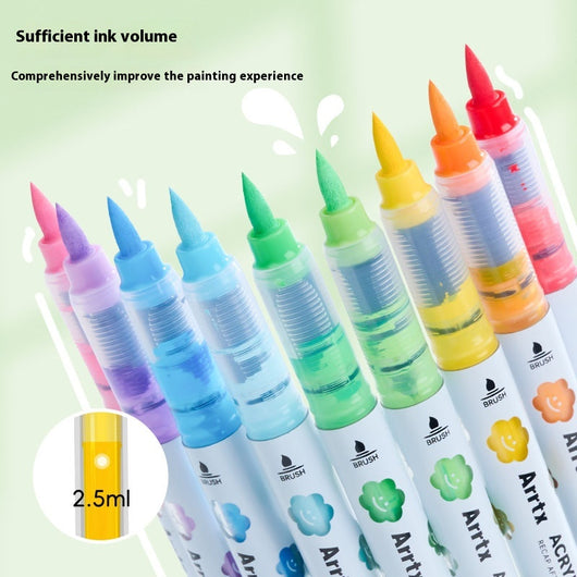 Juego de 36 Colores Acrílicos Opacos con Pincel Overlay - Image 5