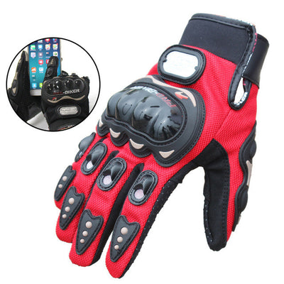 Guantes de Motocicleta Táctiles con Protección Total y Aislamiento Térmico - Image 6