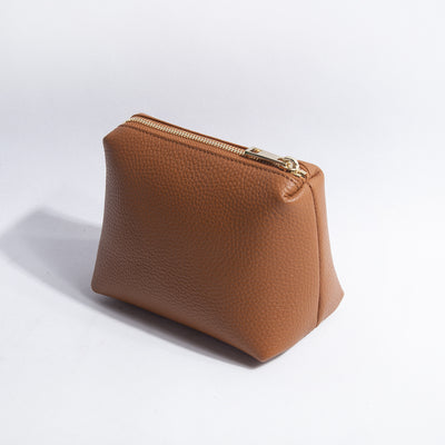 Bolsa de Almacenamiento de Cosméticos en Cuero Grabado con Patrón de Lichi - Image 20