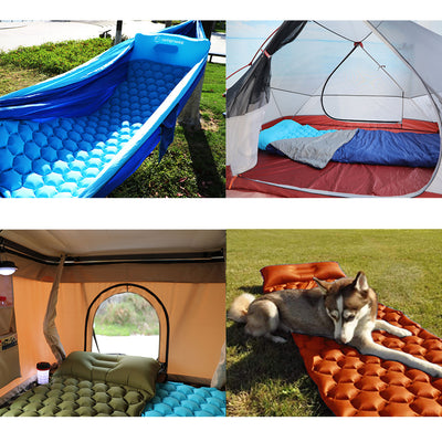 Colchoneta Inflable de Panal para Camping y Tienda de Campaña - Image 12