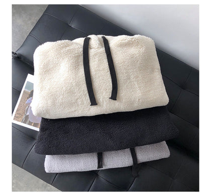 Suéter de Lana Sintética Forrado Mujer Otoño Invierno Talla Grande - Image 12