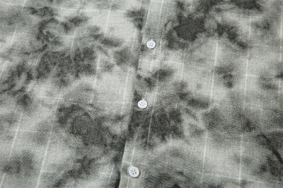 Camisa Suelta Tie-Dye Tinta para Hombre - Estilo Fresco y Moderno - Image 9