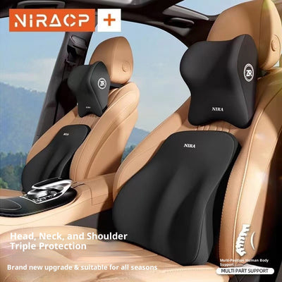 Cojín Lumbar Viscoelástico para Auto con Soporte Cervical - Image 6