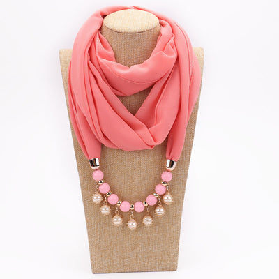 Pañuelo Collar Chal Perla con Protección Solar para Mujer - Image 10