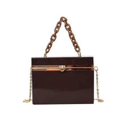 Bolso de Mano Candy Color con Cadena - Clutch Elegante para Eventos - Image 10