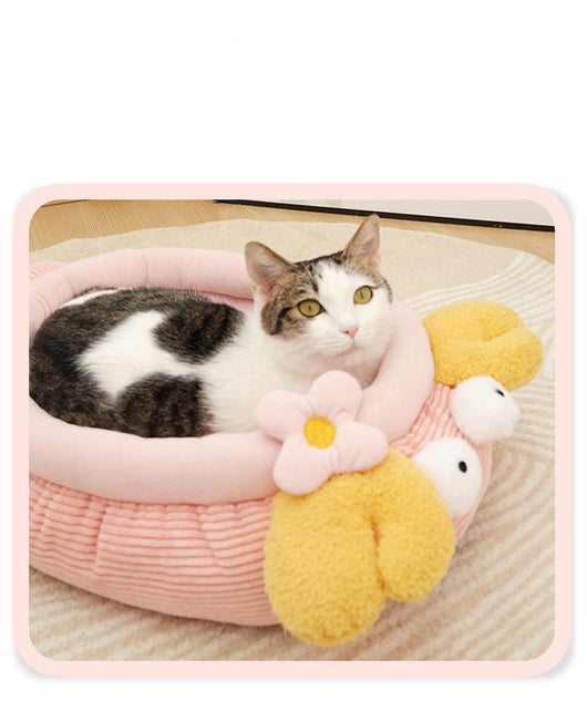 Cama Térmica Semiencerrada para Gatos y Perros - Nido Acogedor para Invierno - Image 5