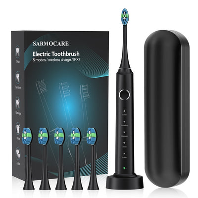 Cepillo de Dientes Eléctrico Recargable con Suspensión Magnética para Parejas - Image 6