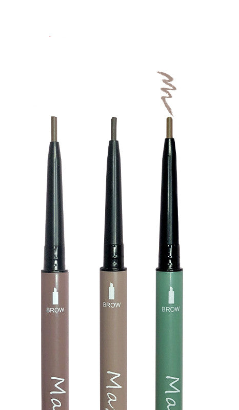 Lápiz de Cejas Ultra Fino Impermeable y Resistente al Sudor