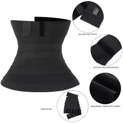 Faja Reductora con Cierre Ajustable y Banda Elástica Extensible para Mujer - Image 7