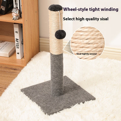 Rascador Vertical de Sisal Resistente para Gatos