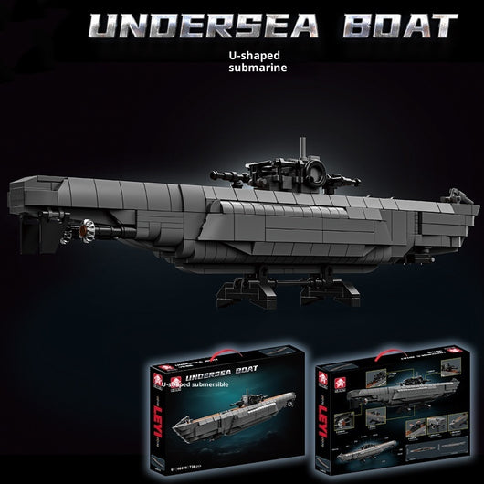 Bloques de Construcción Submarino Militar - Image 3