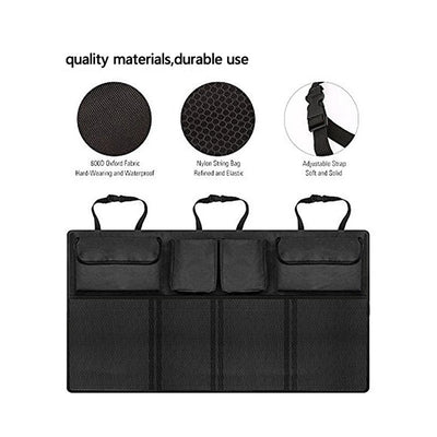 Organizador de Maletero con Bolsas Colgantes Oxford - Almacenamiento Automotriz - Image 33