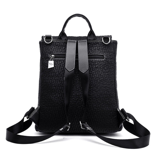 Mochila de Cuero para Mujer - Diseño Versátil de Asa Simple y Doble - Image 3