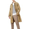 Abrigo Trinchera Casual de Largo Medio para Hombre