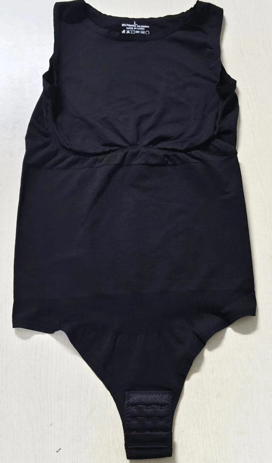 Enterizo Moldeador Abdominal Cuello Redondo Color Liso - Image 13
