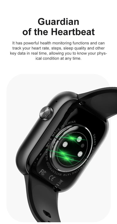 Reloj Inteligente P89 Pantalla Táctil Completa con Cargador Inalámbrico y Llamadas Bluetooth - Image 19