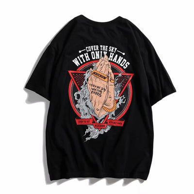Camiseta Hombre Manga Corta Letras Graffiti Street - Image 38