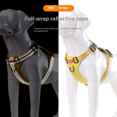 Arnés de Pecho con Cuerda de Tracción para Perros Pequeños, Medianos y Grandes - Image 2