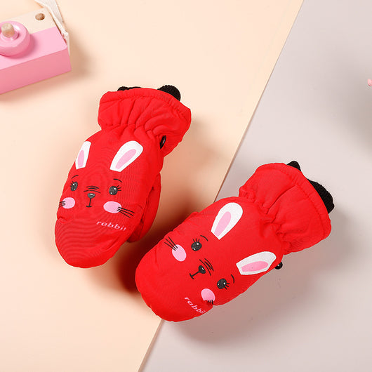Guantes de Esquí Impermeables Antideslizantes para Niños - Image 9