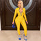 Jumpsuit Elegante de Mujer con Cierre de Cremallera - Diseño Versátil