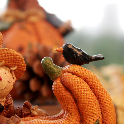 Artesanía de Resina Espantapájaros y Calabaza para Thanksgiving - Image 13