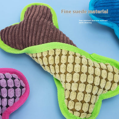 Juguete de Hueso Sonoro para Perros con Textura Masticable - Image 4