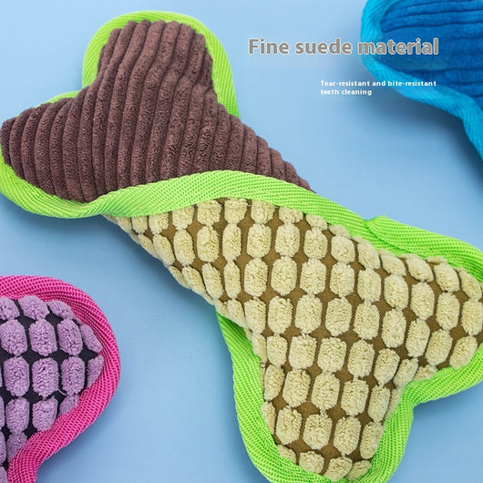Juguete de Hueso Sonoro para Perros con Textura Masticable - Image 4