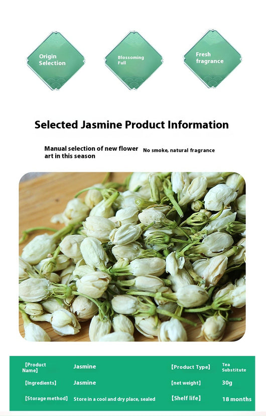 Té de Jazmín Premium 30g - Flores de Jazmín y Hojas de Camelia - Image 7