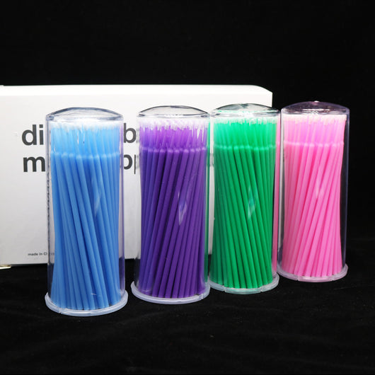Bastoncillos de Algodón para Extensiones de Pestañas en Botella - Image 5