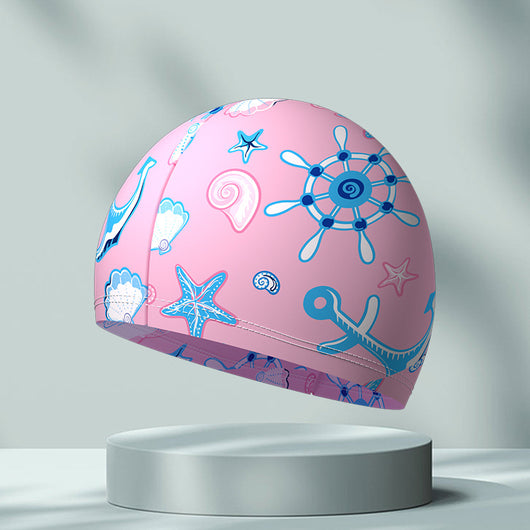 Gorro de Natación Elástico y Cómodo con Estampado Simple - Image 19